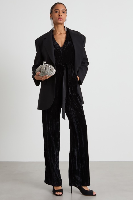 Velvet jumpsuit Intrend