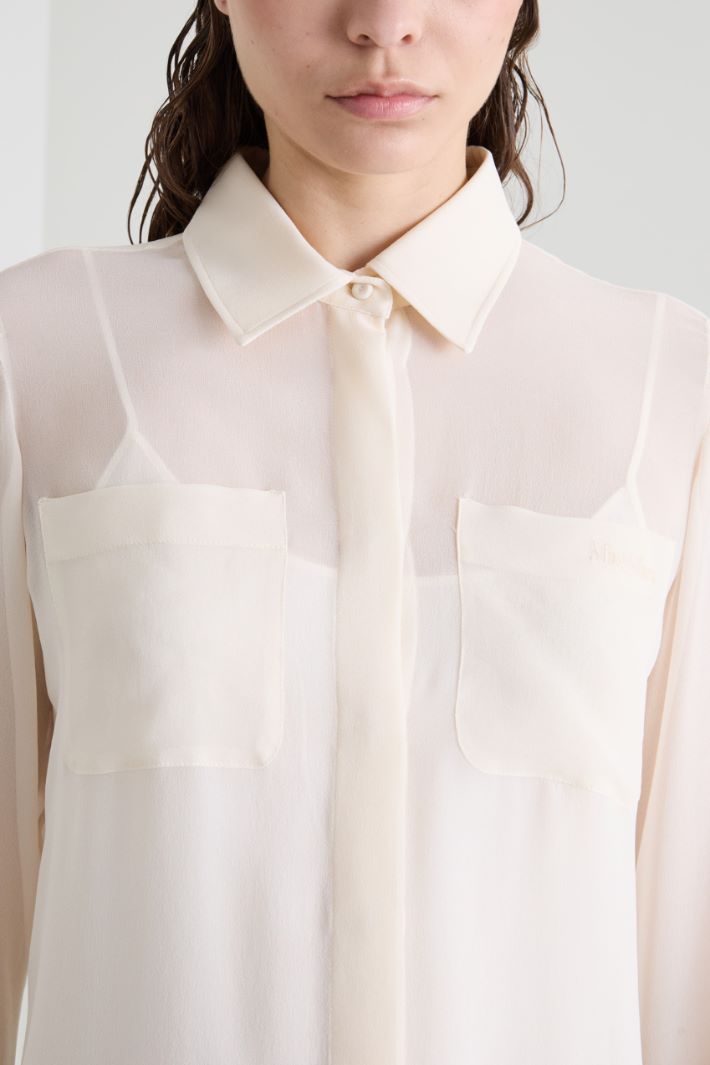 Camicia morbida in seta Intrend - 4