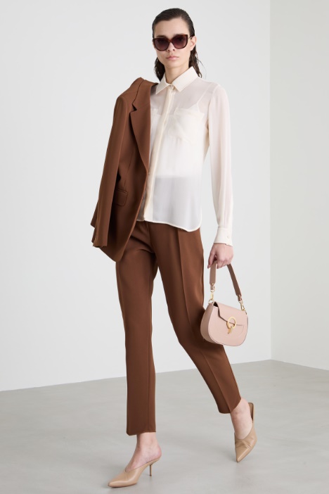 Camicia morbida in seta Intrend