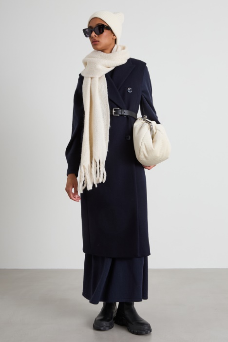 Sleeveless double-faced wool coat Intrend