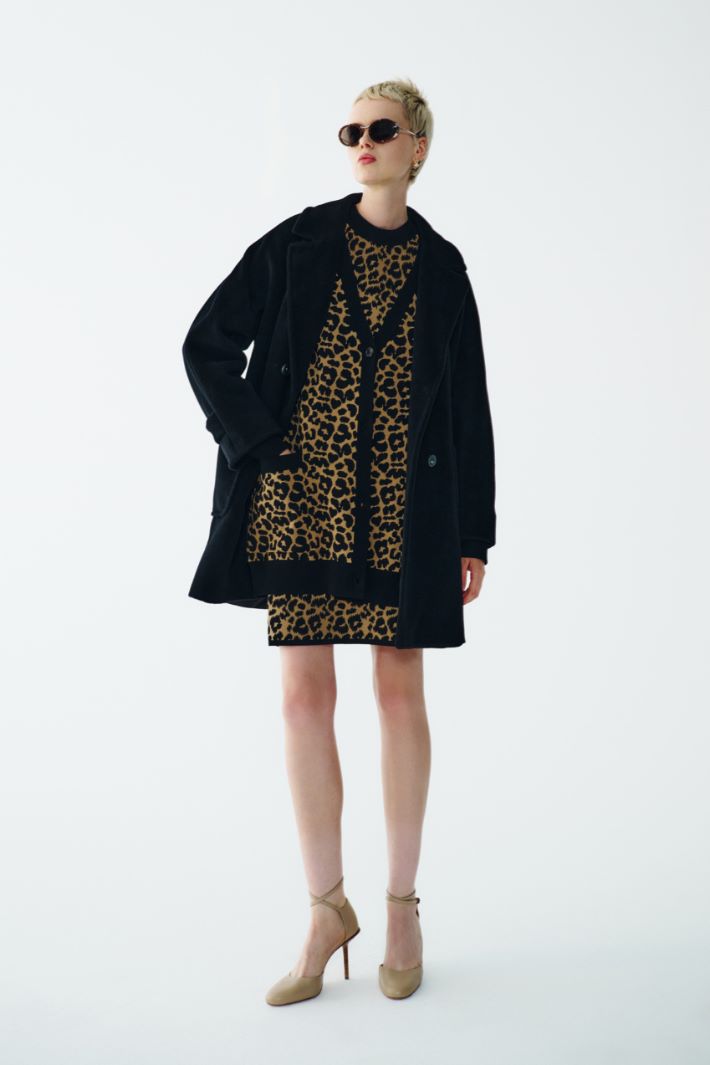 Jacquard mini skirt Intrend - 5