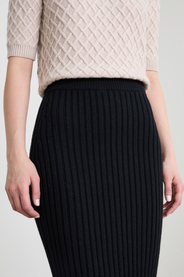 Gonna in lana e cashmere Intrend - 2