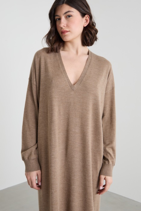 Abito in filato di cashmere