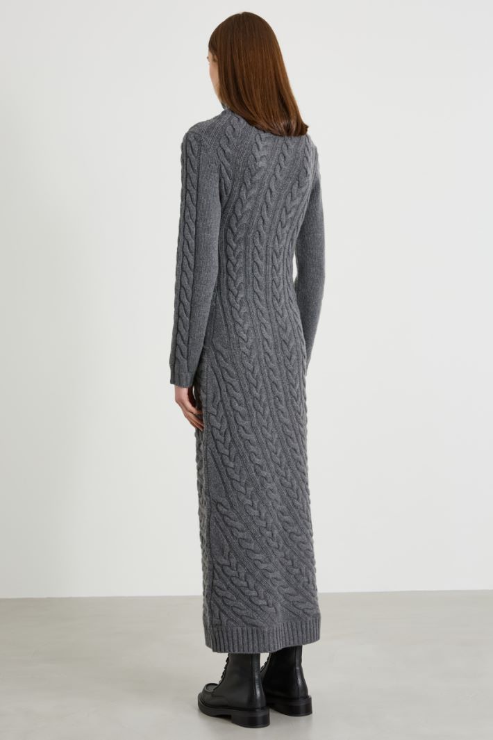 Wool and cashmere  dress Intrend - 3