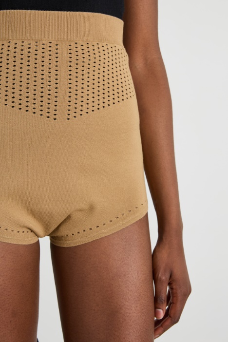 Culotte in maglia di viscosa