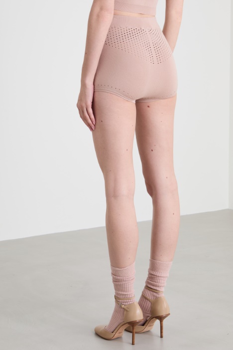 Culotte in maglia di viscosa