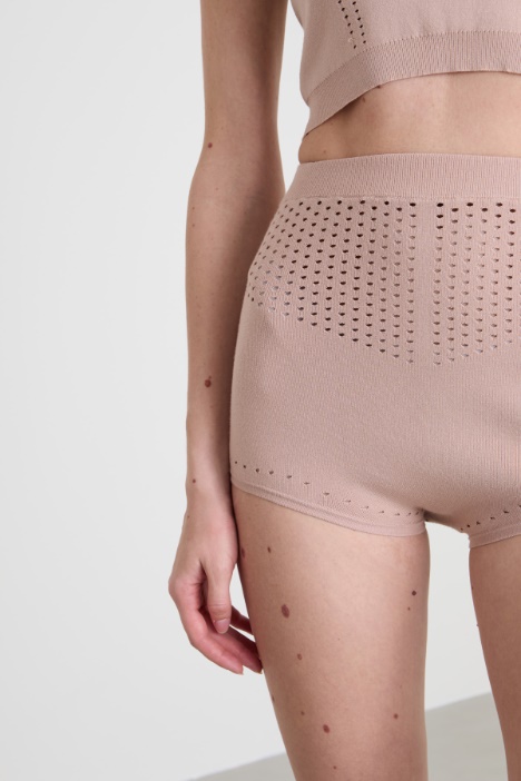 Culotte in maglia di viscosa