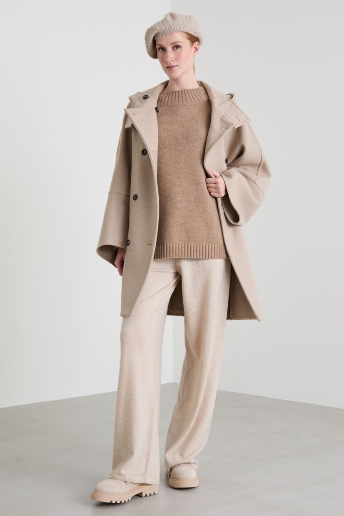Wool and cashmere trousers Intrend