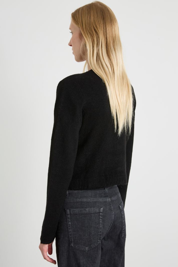Cardigan con bottoni gioiello Intrend - 2