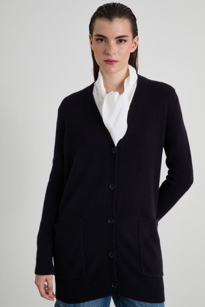 Long sequinned cardigan Intrend - 3