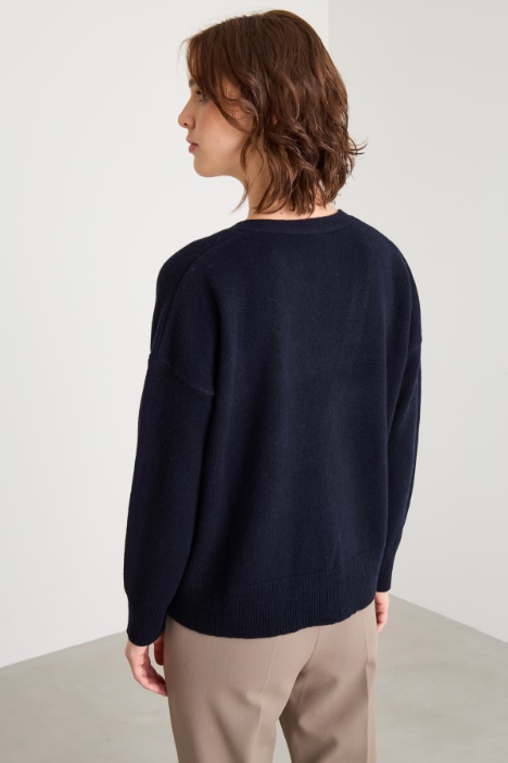 Cardigan boxy