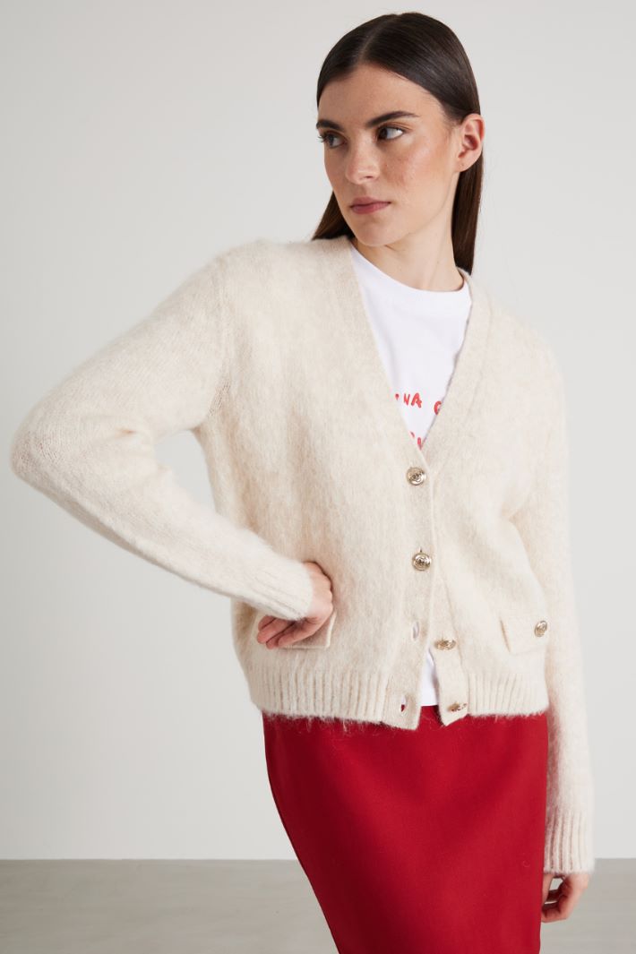 Mohair cardigan Intrend