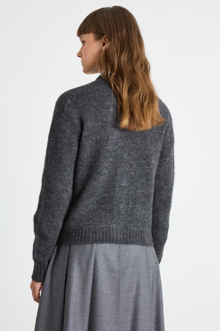Cardigan in mohair Intrend - 4