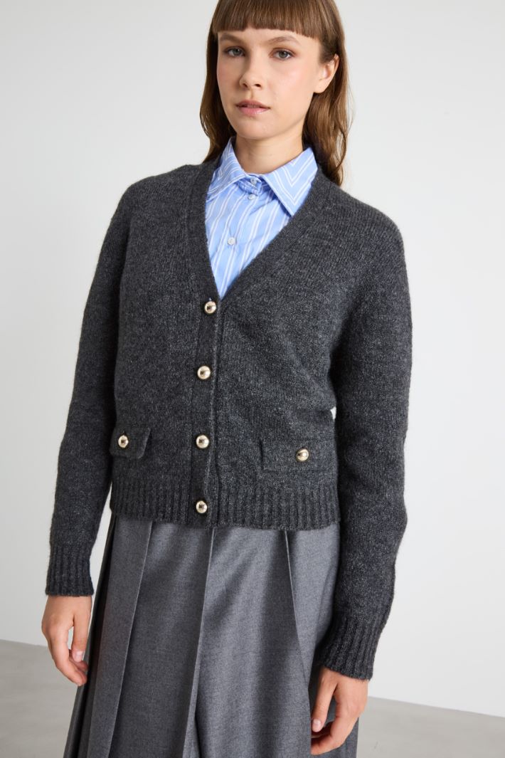 Cardigan in mohair Intrend - 2