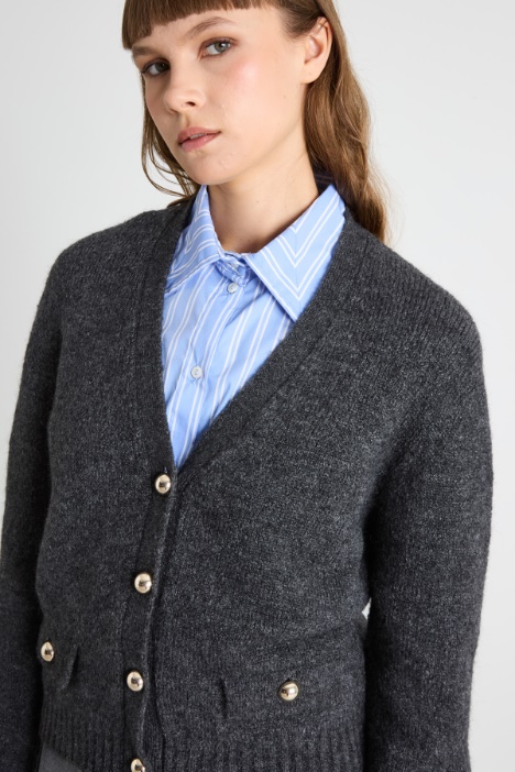 Cárdigan de mohair