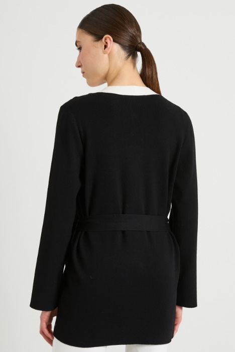 Cardigan con bottoni gioiello