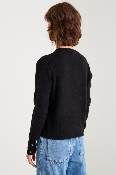 Cárdigan con piedras