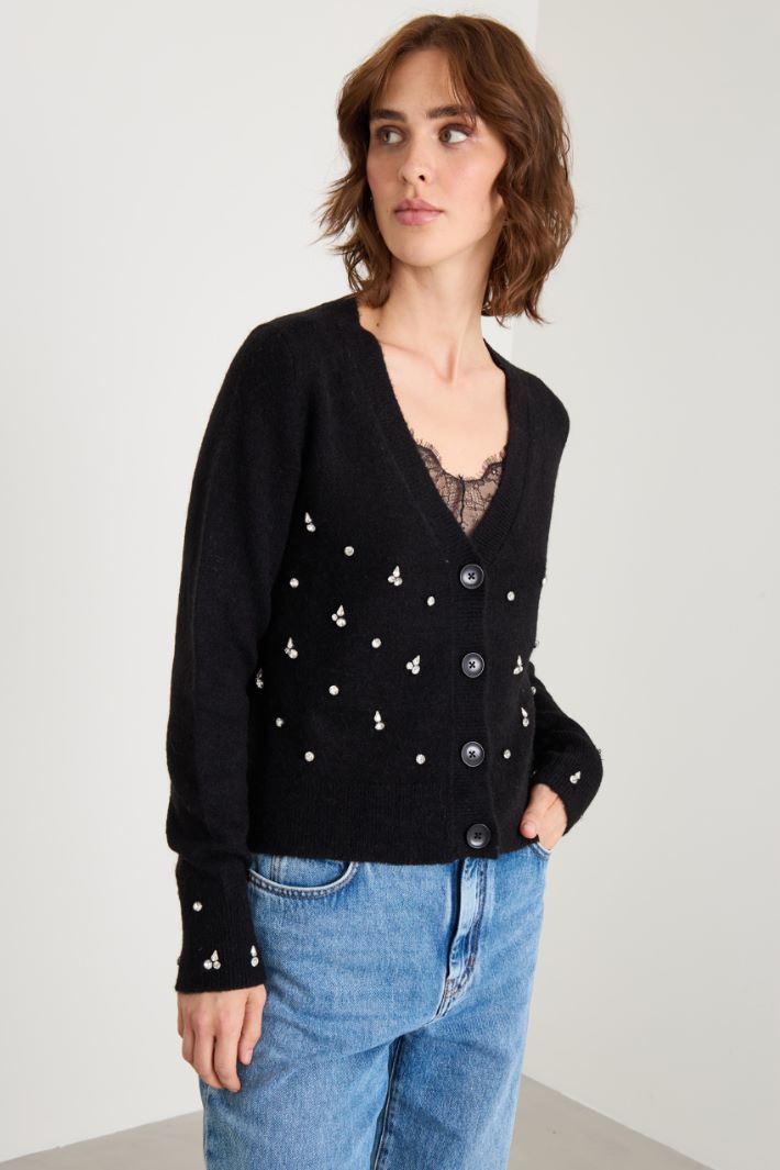 Cardigan with stones Intrend - 2