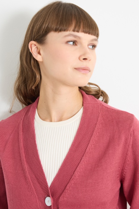 Cardigan in cotone