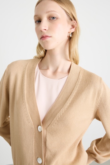 Cardigan in cotone