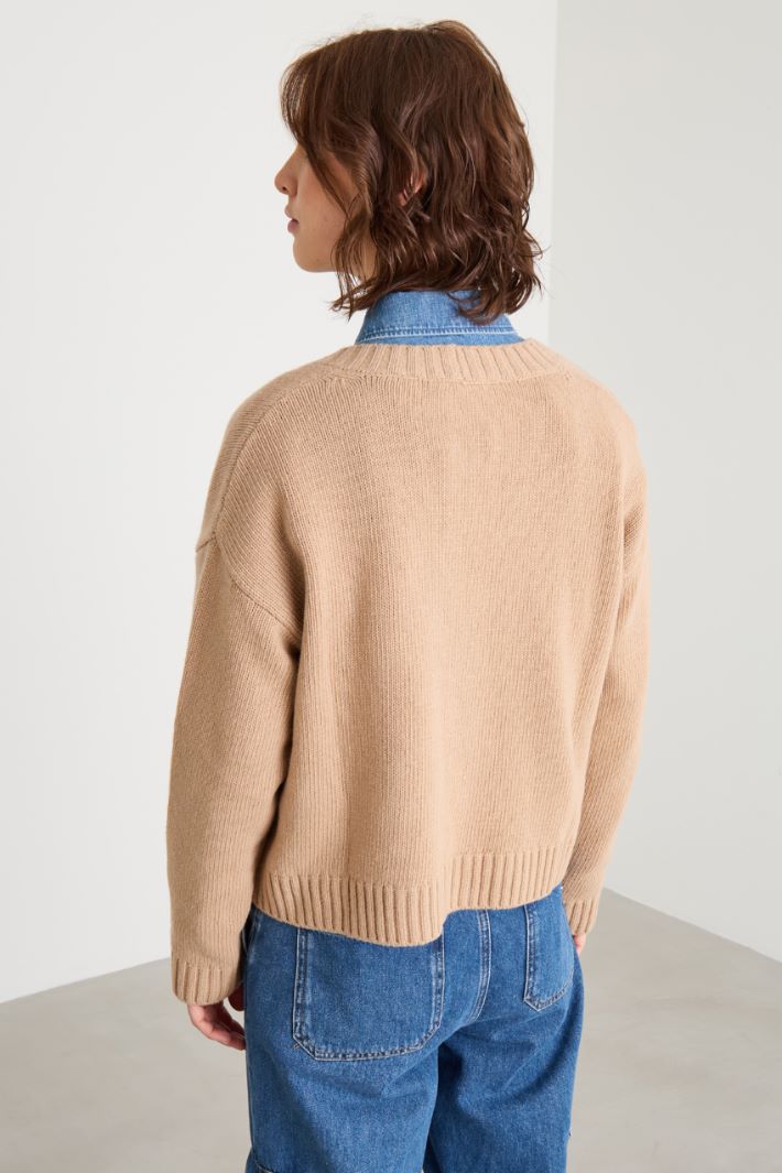 Cardigan with pockets Intrend - 4