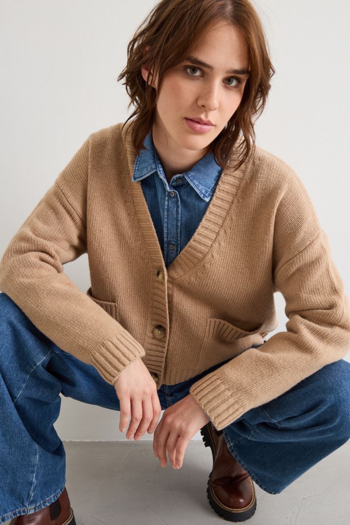 Cardigan with pockets Intrend - 3