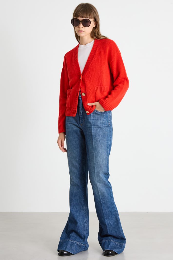 Cardigan with pockets Intrend