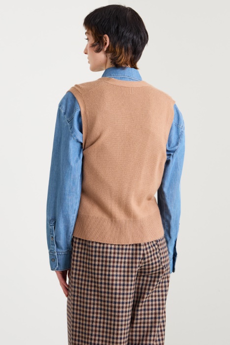 Gilet in lana e cashmere Intrend - 2