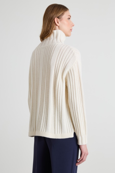 Maglia in lana e cashmere