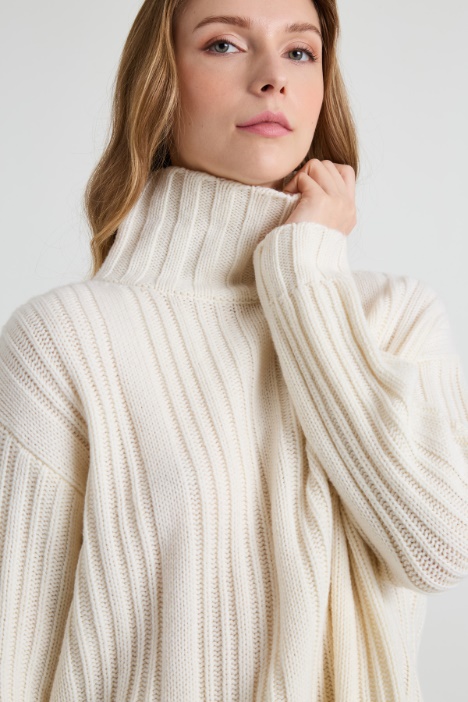 Maglia in lana e cashmere
