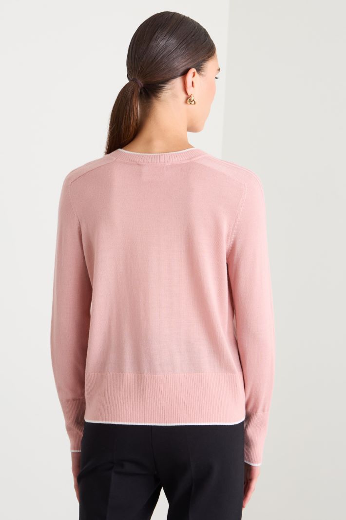 Fine wool sweater Intrend - 2
