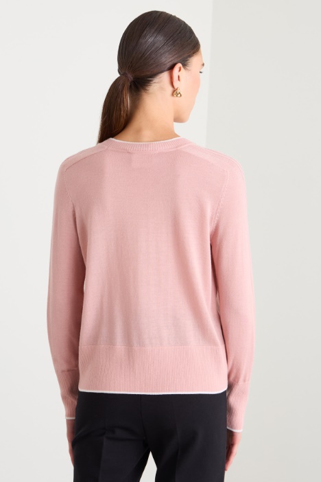 Suéter de lana fina