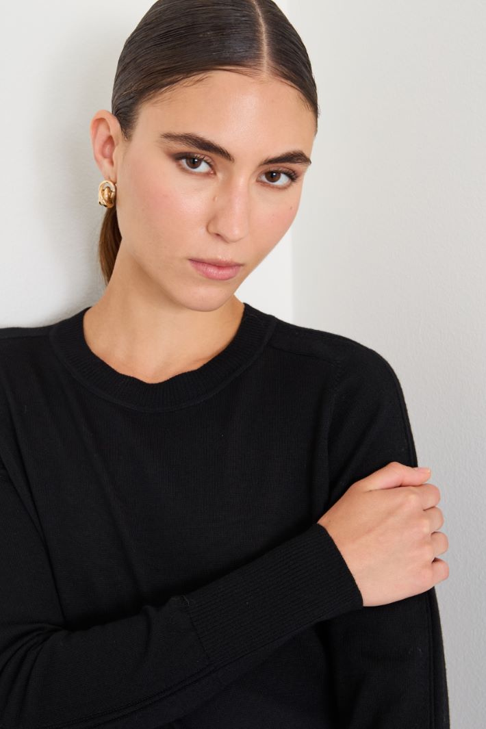 Fine wool sweater Intrend - 4