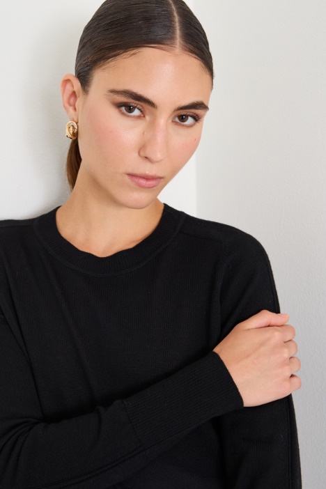 Suéter de lana fina