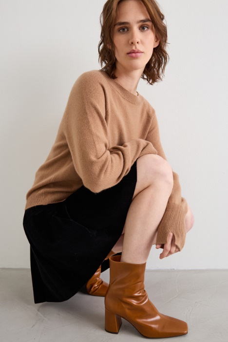 Maglia con maniche raglan