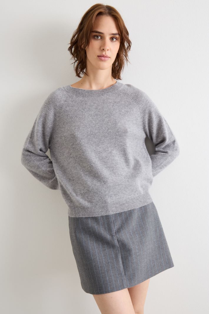 Raglan sleeve sweater Intrend - 2