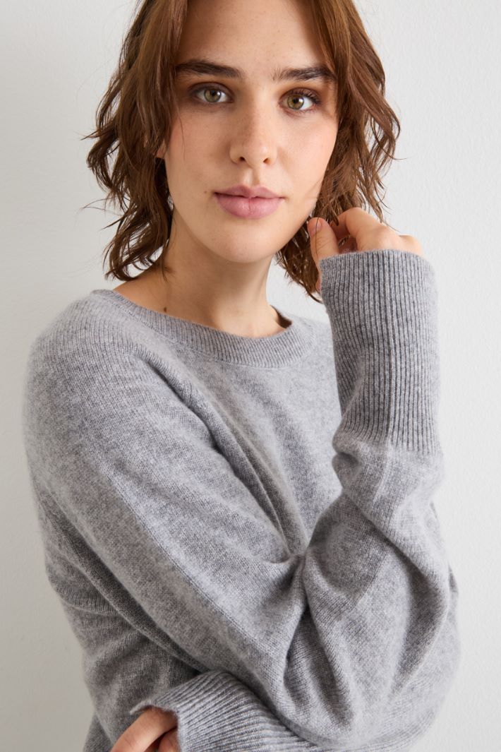 Raglan sleeve sweater Intrend - 3