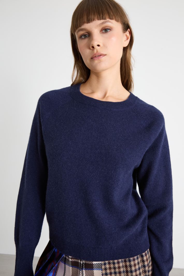 Raglan sleeve sweater Intrend - 3