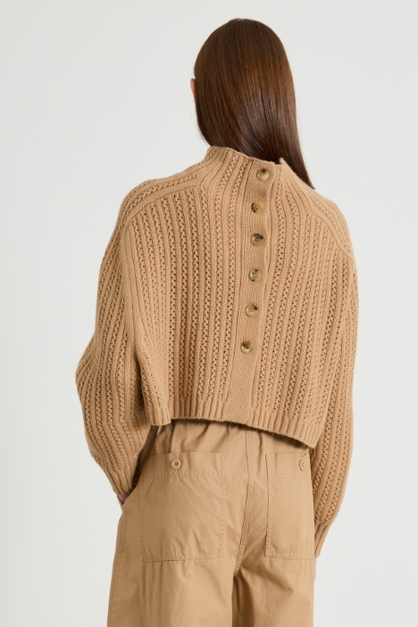 Maglia traforata con bottoni Intrend - 2