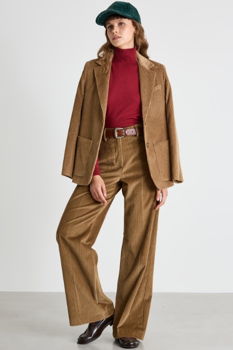 Turtleneck with ribbed trim Intrend