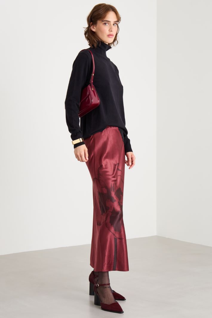 Turtleneck with ribbed trim Intrend