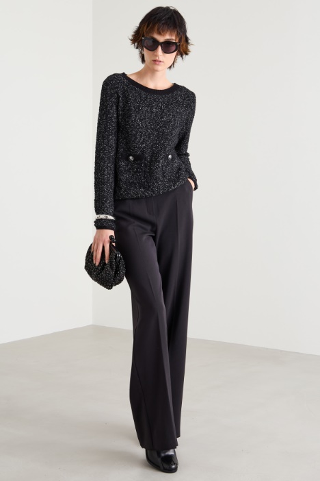 Bouclé sweater Intrend
