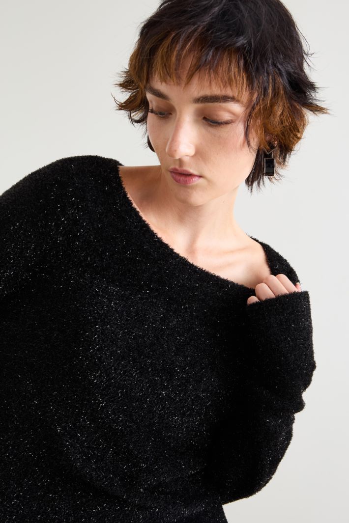 Fluffy sweater Intrend - 4