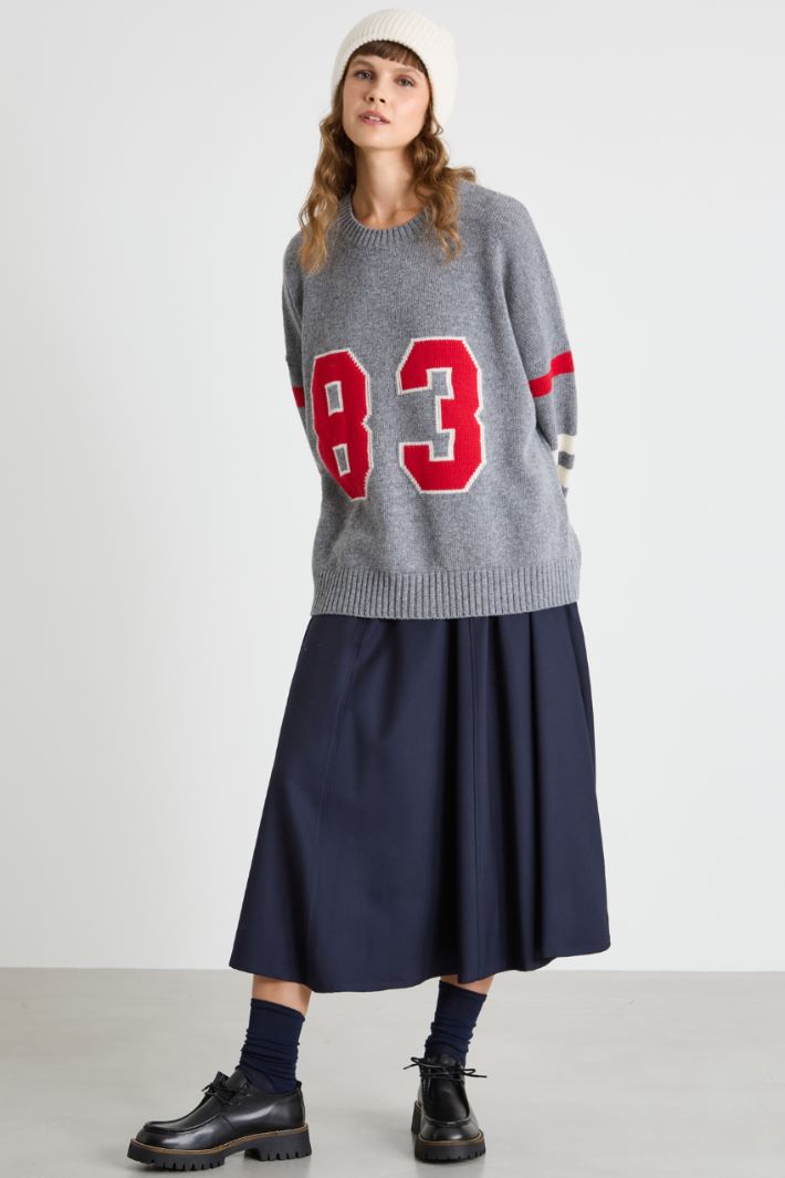 Inlaid sweater Intrend