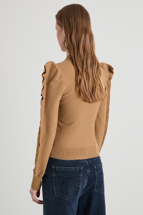 Maglia con rouches sulle maniche Intrend - 2