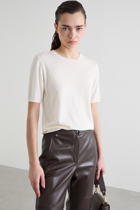 Silk and cashmere fine sweater Intrend