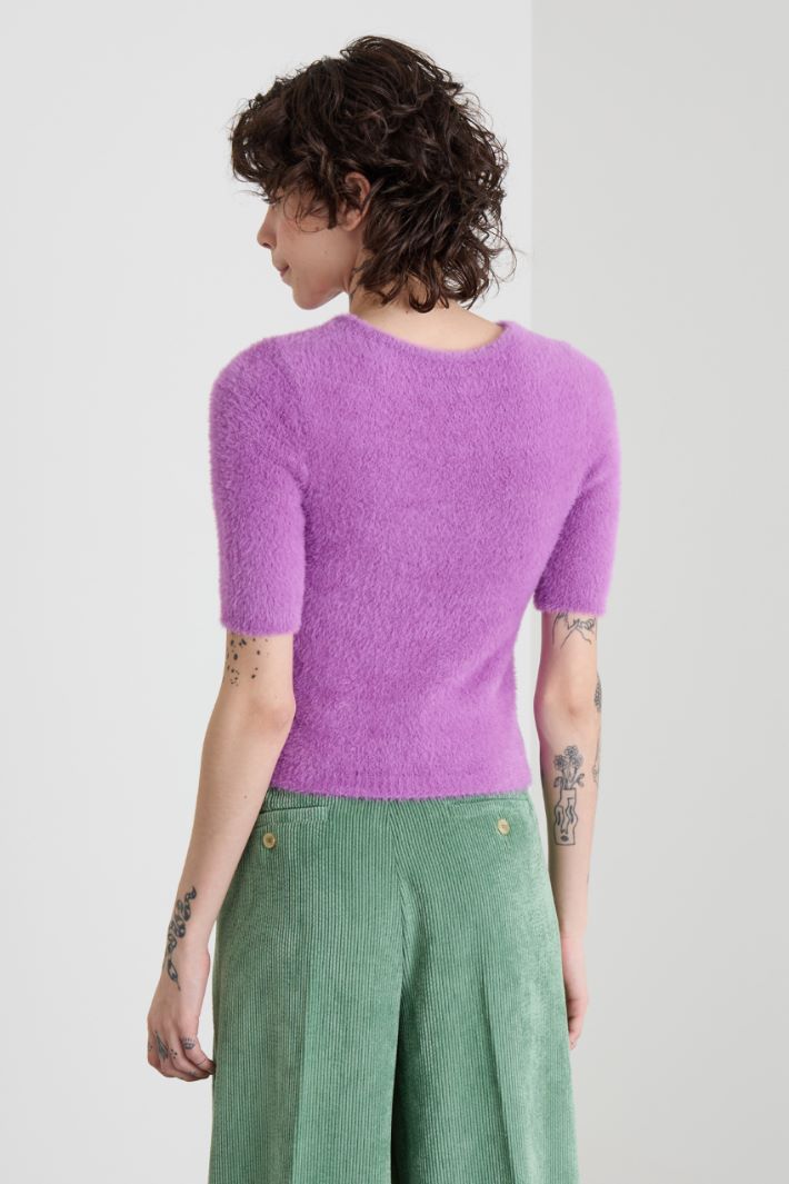 Maglia fluffy con spille Intrend - 2