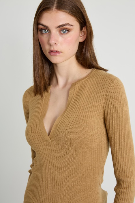 Maglia in cashmere e seta