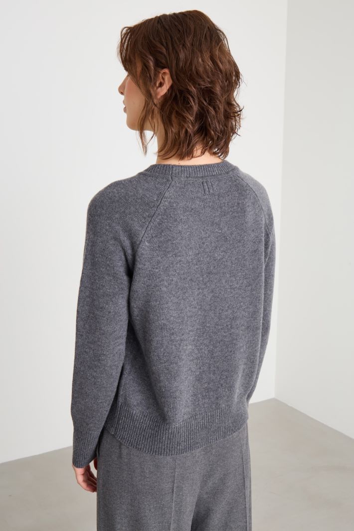 Raglan sleeve sweater Intrend - 4