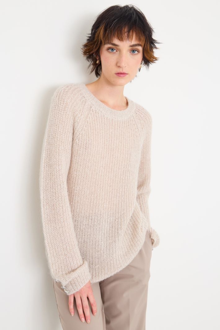 Micro-sequin sweater Intrend